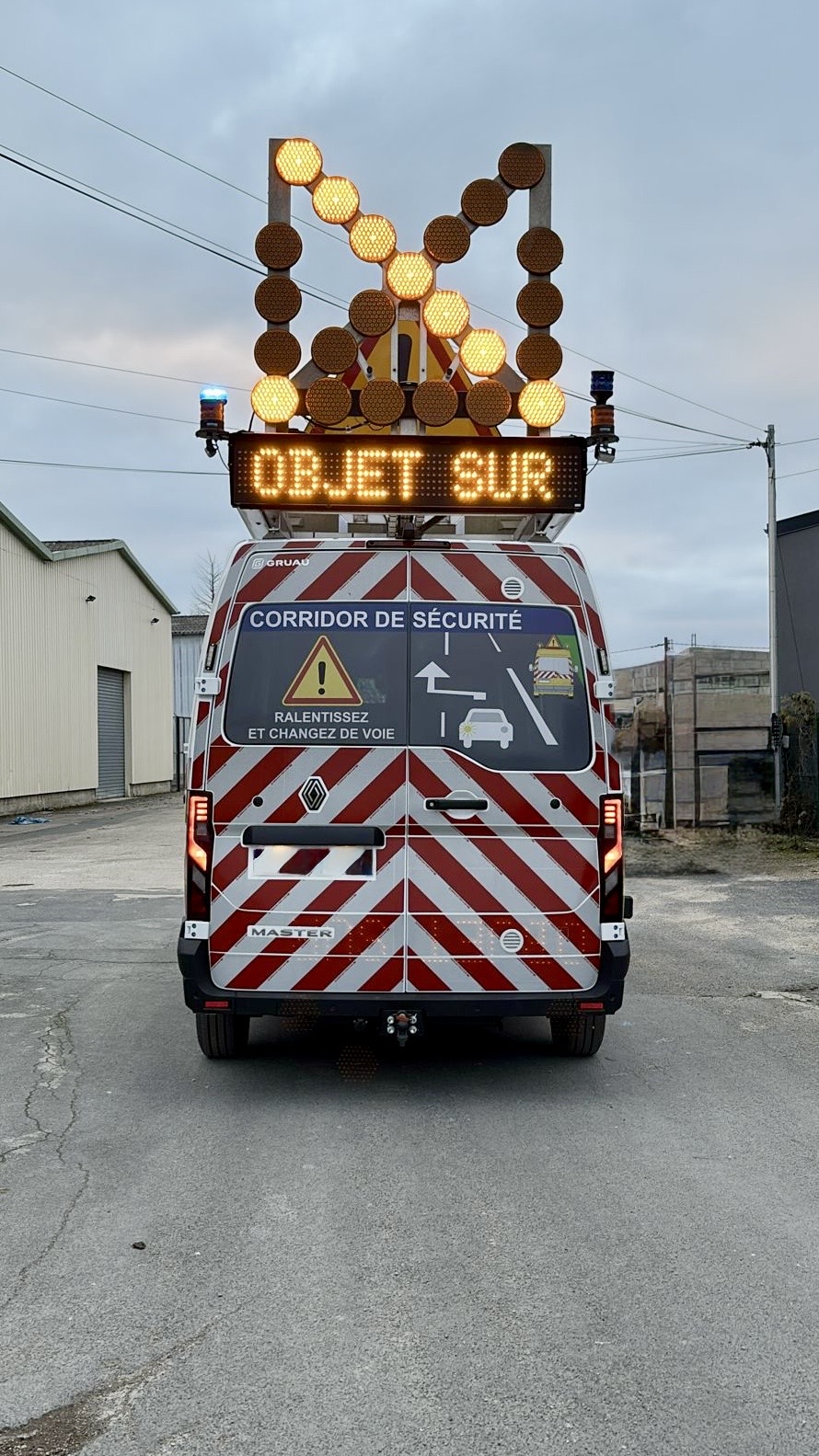 Outils de signalisation Aménagement véhicule utilitaire