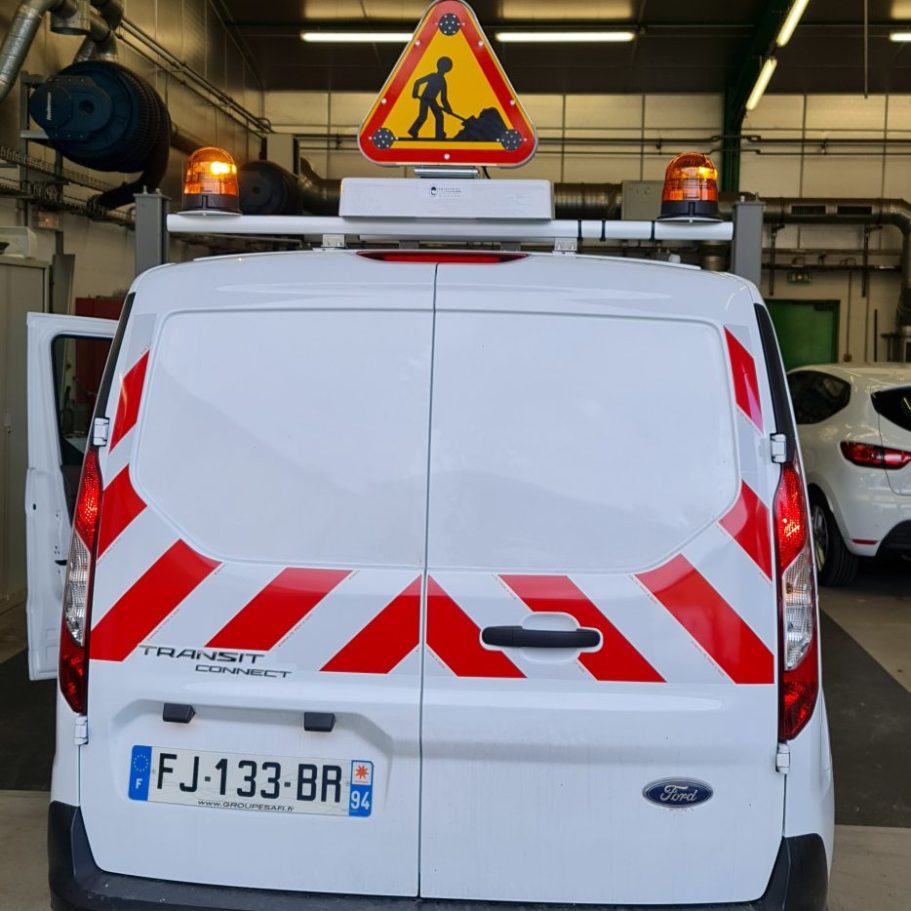 Balisage véhicule utilitaire
