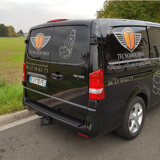 Marquage adhésif personnalisé utilitaire